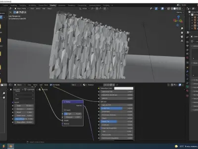 Abstract Wall Free 3D model