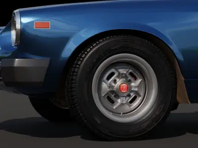 Fiat 124 Sport Spider   3D model