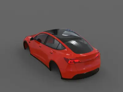 Tesla model y Rc body shell 3D print model