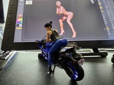 motorcycle gir1 3D print model