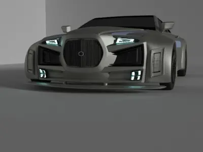 sports car 3D model