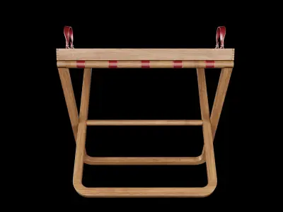 Tray Tot stand Low-poly 3D model