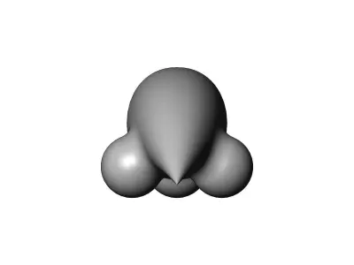 Miniature vehicle automotive speed sculpture N001 3D print model