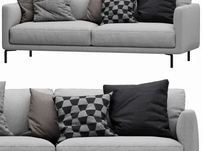 Interface Coco Sofa 3D model