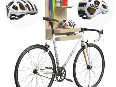Bicycle storage system 2 3D model