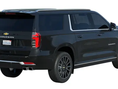 Chevrolet Suburban 2024 3D model