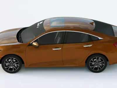 Honda Civic  2019 3D model