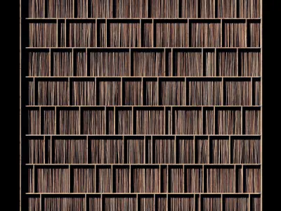 Ceiling straight thin branch n2 3D model