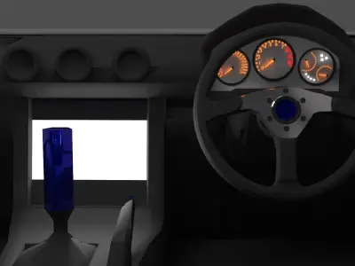 Nissan silvia S15 Mona lisa 3D print model