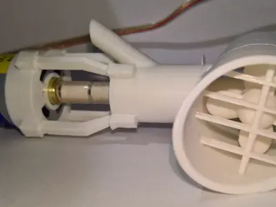 Bow Thruster 33mm v2 for Bernhard Gruben DGzRS or SAR boat 3D print model