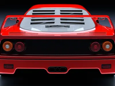 Ferrari F40 3D model