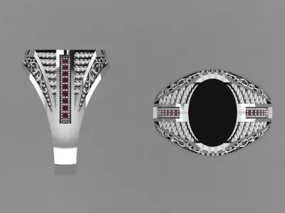 NEO MAN RING MODEL33 3D print model