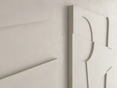 Decorative wall panel set 115 3D model