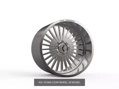 best seller KG1 forged concave wheels 3D Model Pack