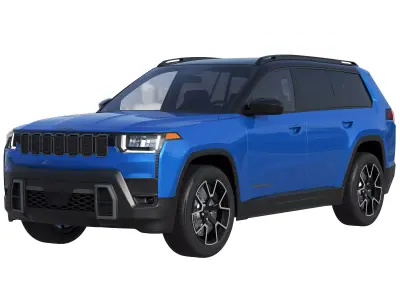 Jeep Cherokee 2026 3D model