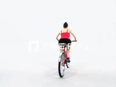 Dream 01F bicycle bike Sports Woman Low-poly 3D model