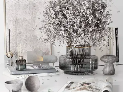  Decorative set 12 3D model