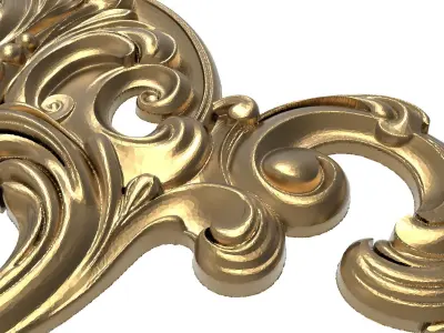  decorative pattern ready for 3D printing 3D model 103