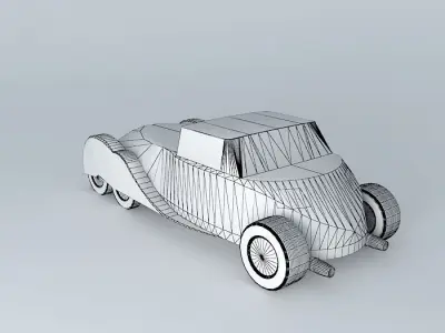 Hot Rod Free 3D model