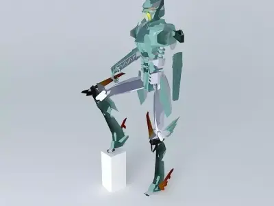 Robot humanoid Free 3D model buy