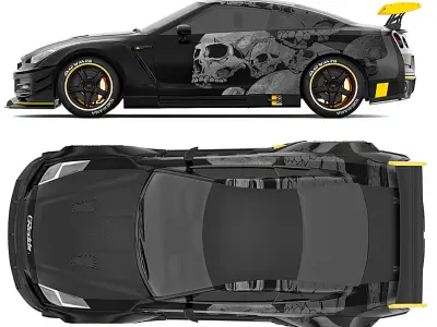 Nissan GTR R35 Nismo 3D model