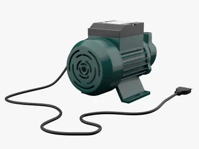 Electric Water Pump 1 3D model