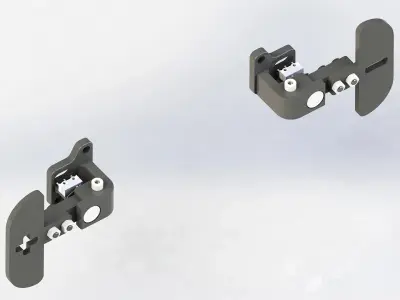 DIY Magnetic Paddle Shifters Free 3D print model