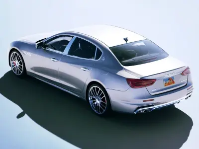 Maserati Quattroporte GTS 2017 3D model