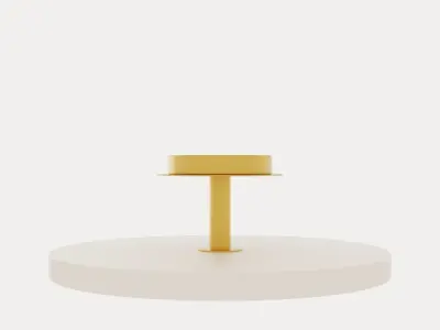 Asteria Up Lamp Low-poly 3D model