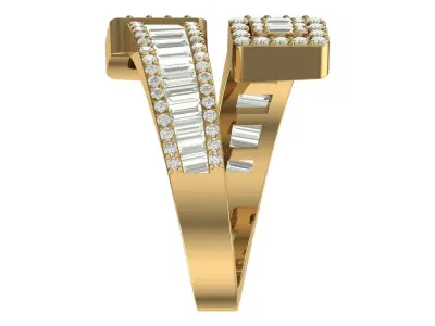 EngagementRing 3D print model