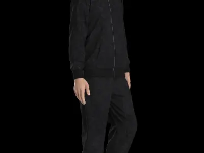 Male tracksuit 3D model