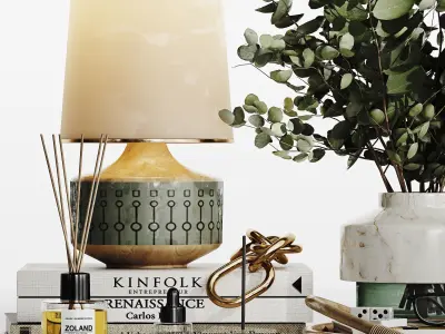 Decorative Set 011 3D model