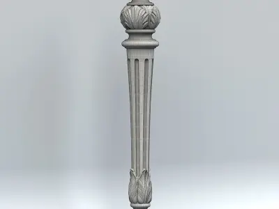 Baluster 006 3D model