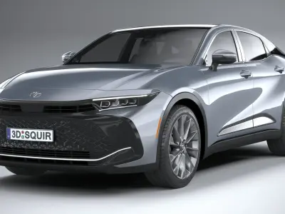 Toyota Crown Limited 2023 3D model