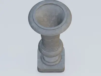 Garden urn planter27 3D model