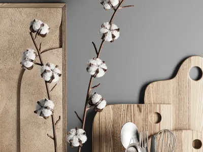 kitchen accessories 03 3D model