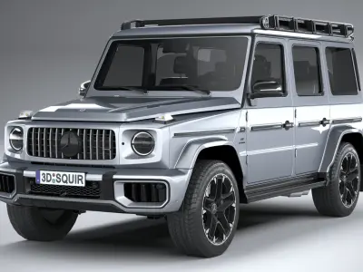 Mercedes-Benz G63 AMG 2025 LowPoly 3D model