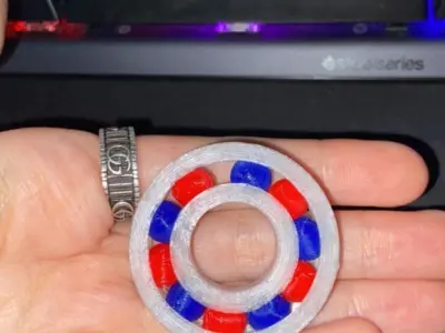 Print In Place Ball Bearings 3D print model