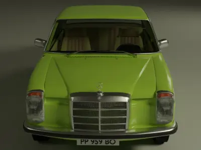 Mercedes Benz 230 from 1974 3D model