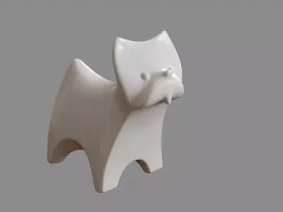Decorative Dog figurine 3D model