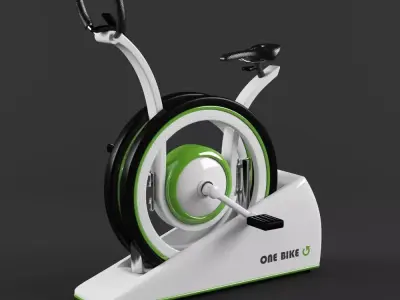 Stationary One Bike  3D model