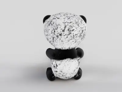 panda bear 3D model purchase