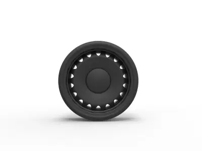 Sport wheel 6 3D print model
