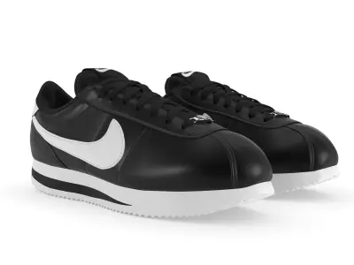 Nike Cortez Basic PBR Low-poly 3D model