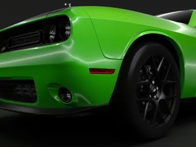 Dodge Challenger TA 2017 3D model