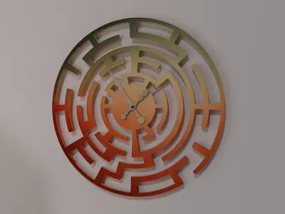 wall clock Free 3D model get