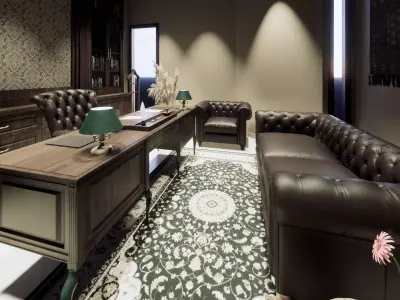 Home Office 3D model