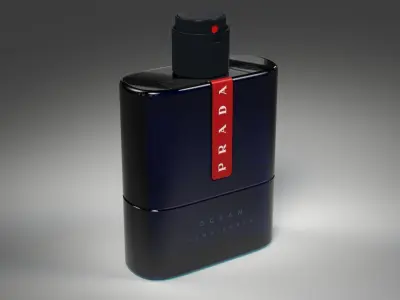 Prada Luna Rossa Ocean Eau de Toilette 3D model