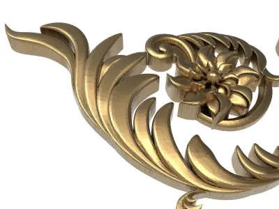  decorative pattern ready for 3D printing 3D model 98