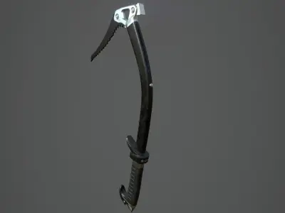 Ice Axe PBR  3D model 3D model
